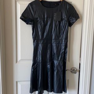 Fax leather Dress. New size S